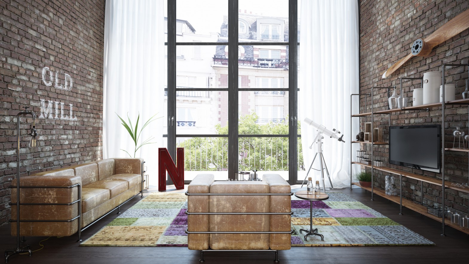 Ideen für den cool kühlen Industrial Style