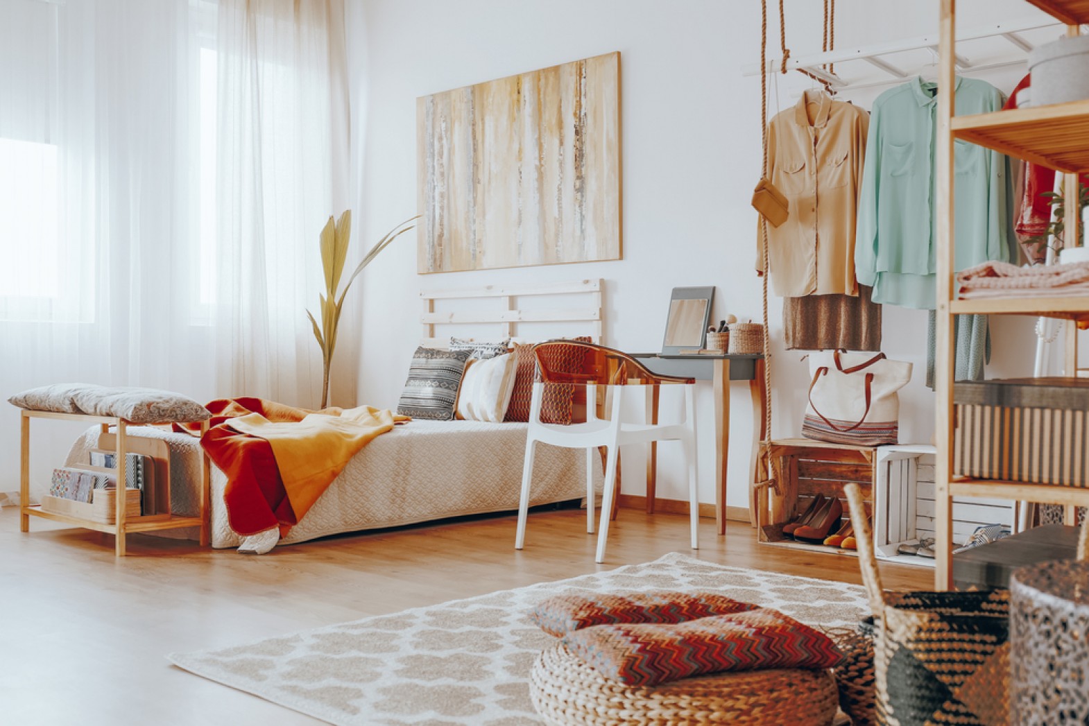 Wohnen im Boho-Stil
